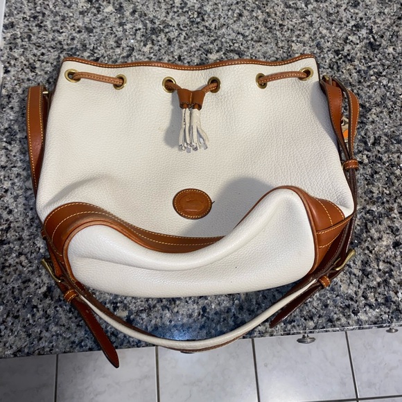 Dooney & Bourke Florentine Leather Drawstring Bag - Picture 5 of 10